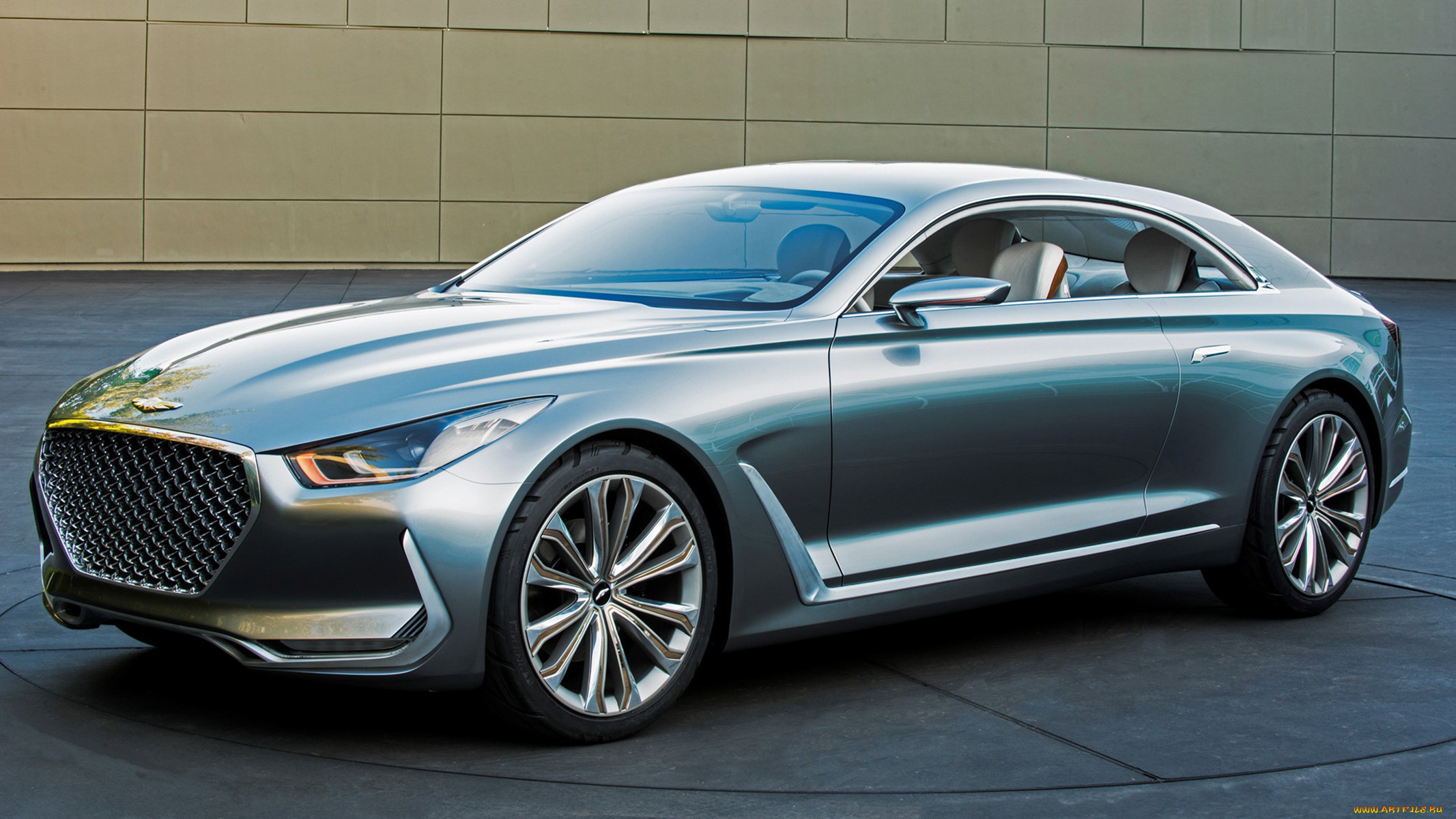hyundai vision q coupe concept 2015, , hyundai, coupe, q, vision, 2015, concept